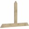 Ekena Millwork Portland Rough Sawn Timber Gable Bracket, Douglas Fir, 72"W x 45"H x 2"D x 6"F, 15/12 Pitch GBW072X45X0206POR00RDF - alternate 5